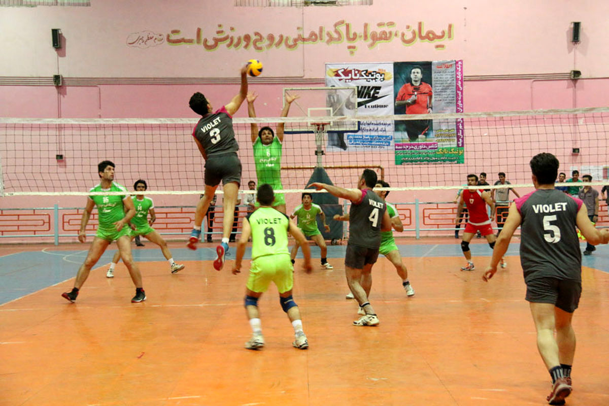 مسابقات جام رمضان والیبال