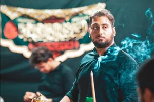 فوت بسیجی محمد جواد تمسکی در انفجار پشت صحنه نمایش سفیران عشق