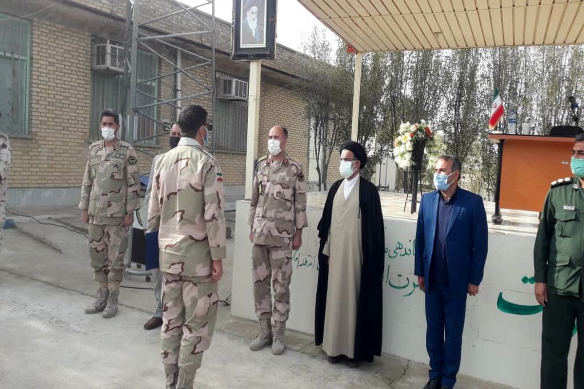 مراسم تودیع و معارفه فرمانده هنگ مرزی دهلران