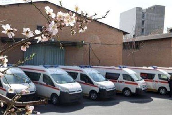 ۵۰ آمبولانس تازه به ناوگان اورژانس کشور در شرایط جنگی تخصیص داده شد