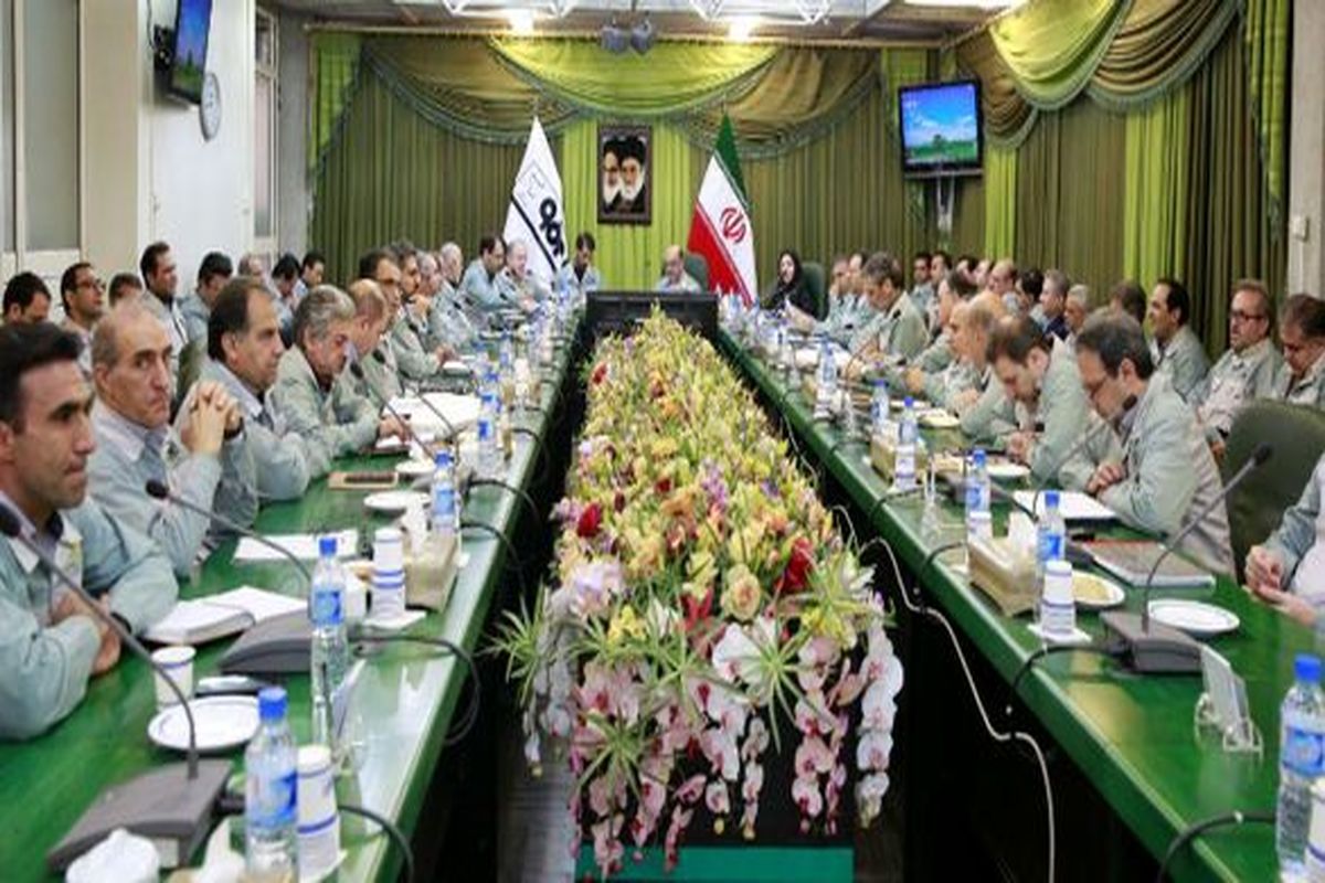 جلسه کمیته مدیریت فولاد مبارکه