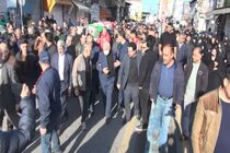 آتش نشان فداکار در عباس آباد تشییع شد