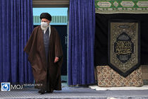 عزاداری شهادت امام رضا (ع) با حضور مقام معظم رهبری