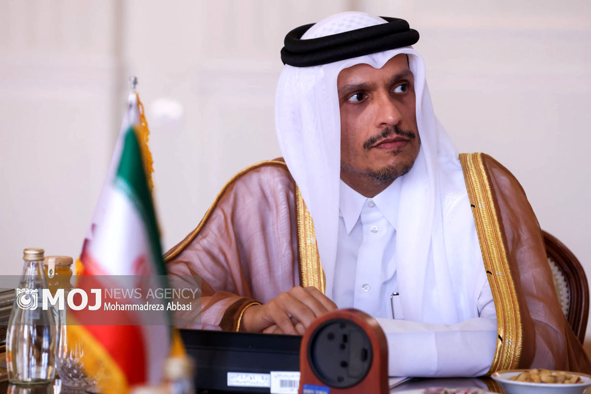 دیدار نخست‌وزیر و وزیر خارجه قطر با وزیر امور خارجه