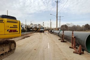 اتمام عملیات اجرایی ابر پروژه خط انتقال آب شرب به شیراز