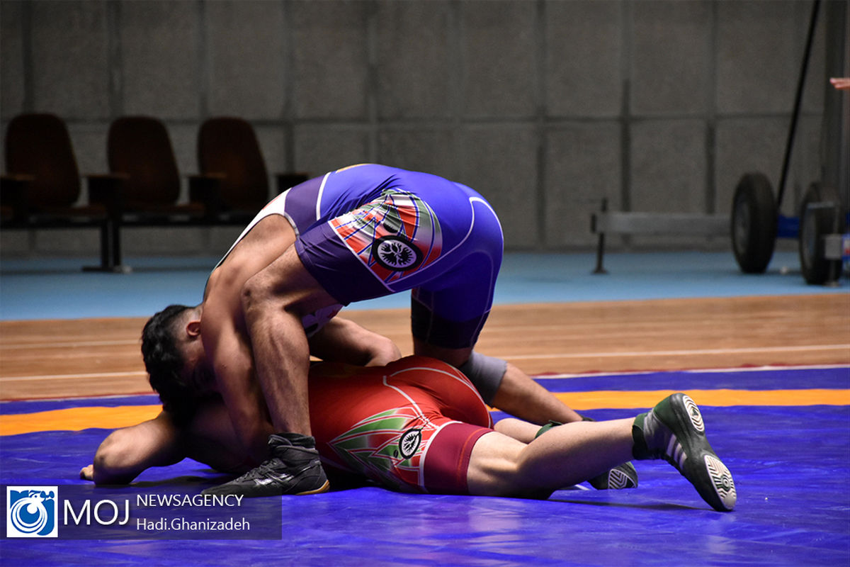 دیدار تیم های کشتی فرنگی هیات اردبیل و خراسان جنوبی