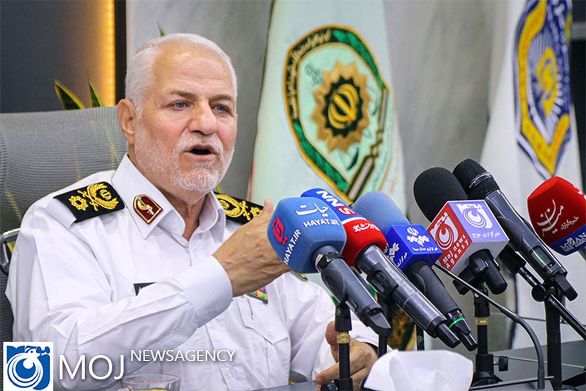 نشست خبری رئیس پلیس راهور