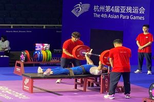 محسن بختیار مدال برنز جام جهانی پاراوزنه برداری گرجستان را کسب کرد