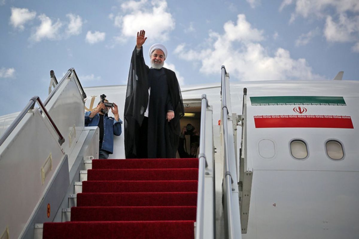 سفر دکتر روحانی به گلستان