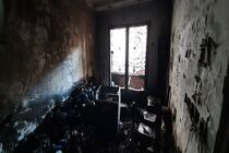 وقوع حریق مرگبار در یک ساختمان مسکونی/ خانم 65 ساله جان باخت