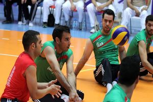 سومین پیروزی تیم والیبال نشسته ایران در اردوی تدارکاتی آلمان