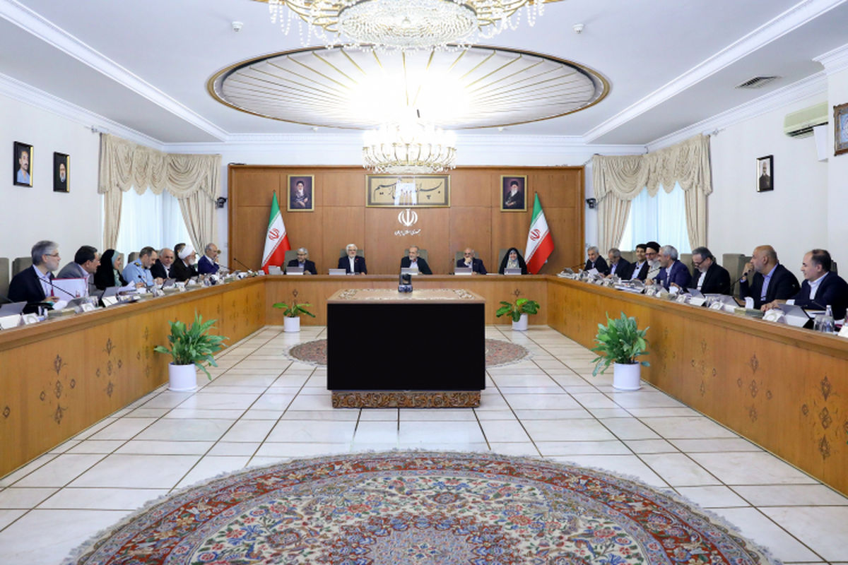 مسعود پزشکیان در جلسه دولت