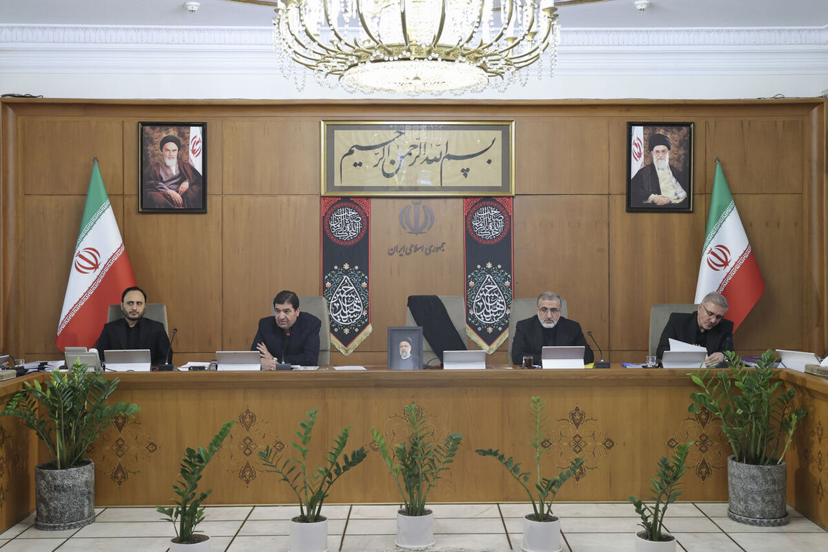 سرپرست ریاست جمهوری در جلسه هیات دولت 