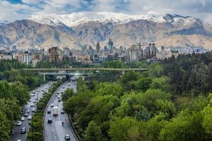 کیفیت هوای تهران ۹ خرداد ۱۴۰۳ / شاخص کیفیت هوای تهران روی عدد ۸۳ و سالم است