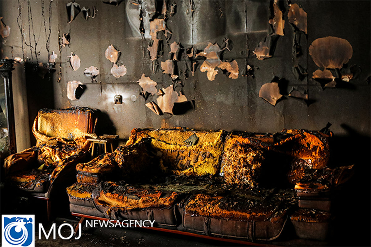 آتش سوزی در میدان رازی