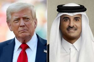 رایزنی ترامپ با امیر قطر