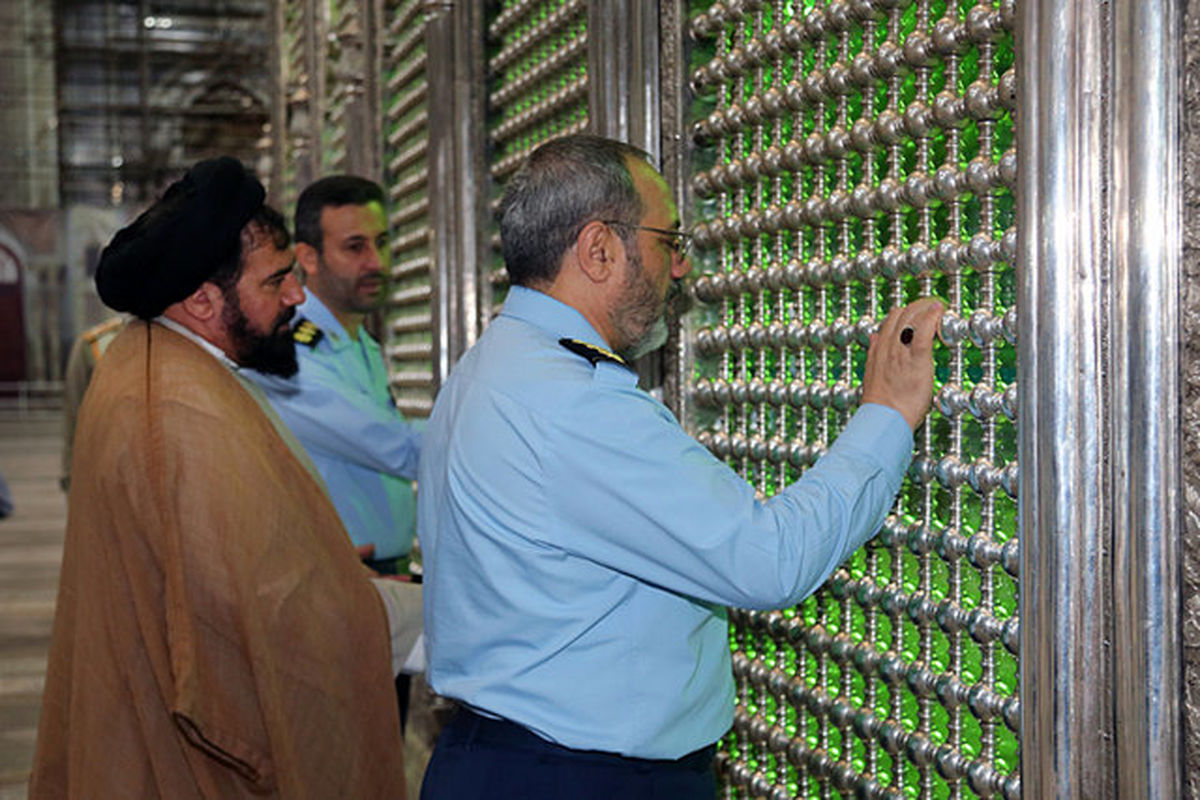 تجدید میثاق فرمانده جدید نیروی هوایی