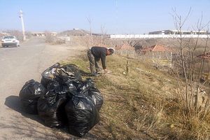 پارک جنگلی شهر میانه پاک‌سازی شد