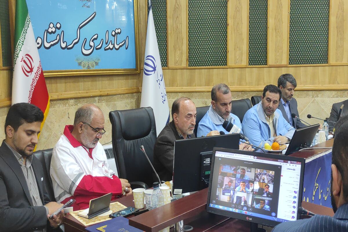 رئیس ستاد بحران کشور در کرمانشاه 