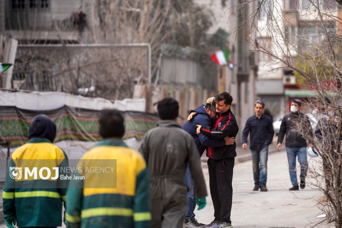 حمله به مناطق مسکونی تهران