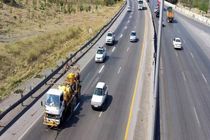 خط‌کشی ۱۲۵ هزار کیلومتر از محورهای مواصلاتی کشور در هفت‌ماهه سال جاری