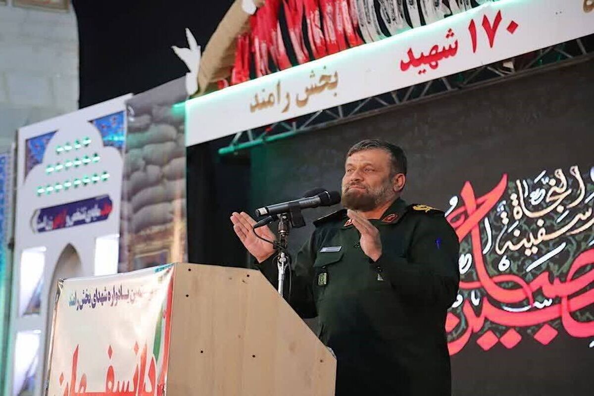 سردار آتانی فرمانده سپاه قزوین (2)