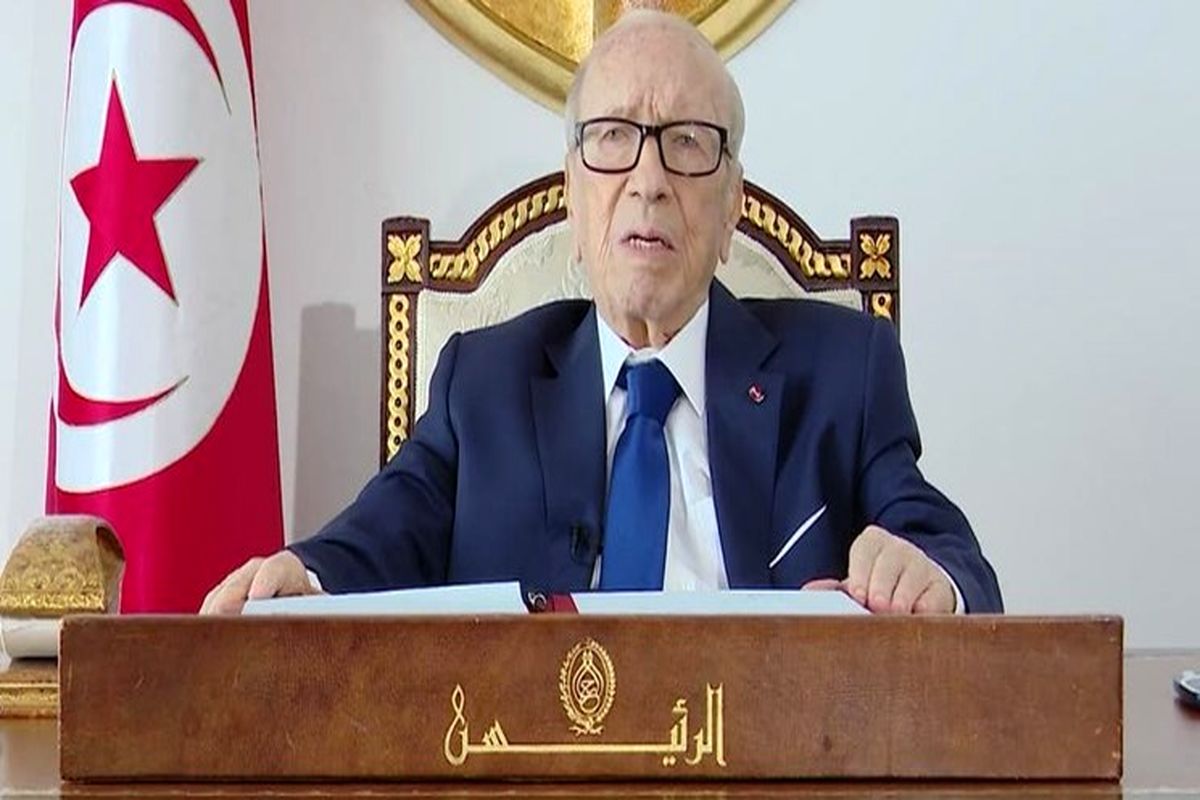 الباجی قائد السبسی رئیس‌جمهور تونس
