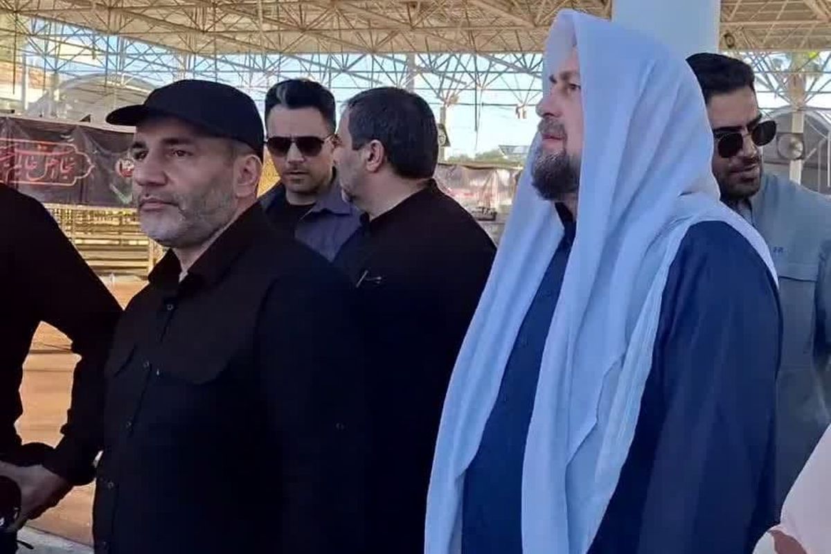 سیذ حسن خمینی در مرز خسروی