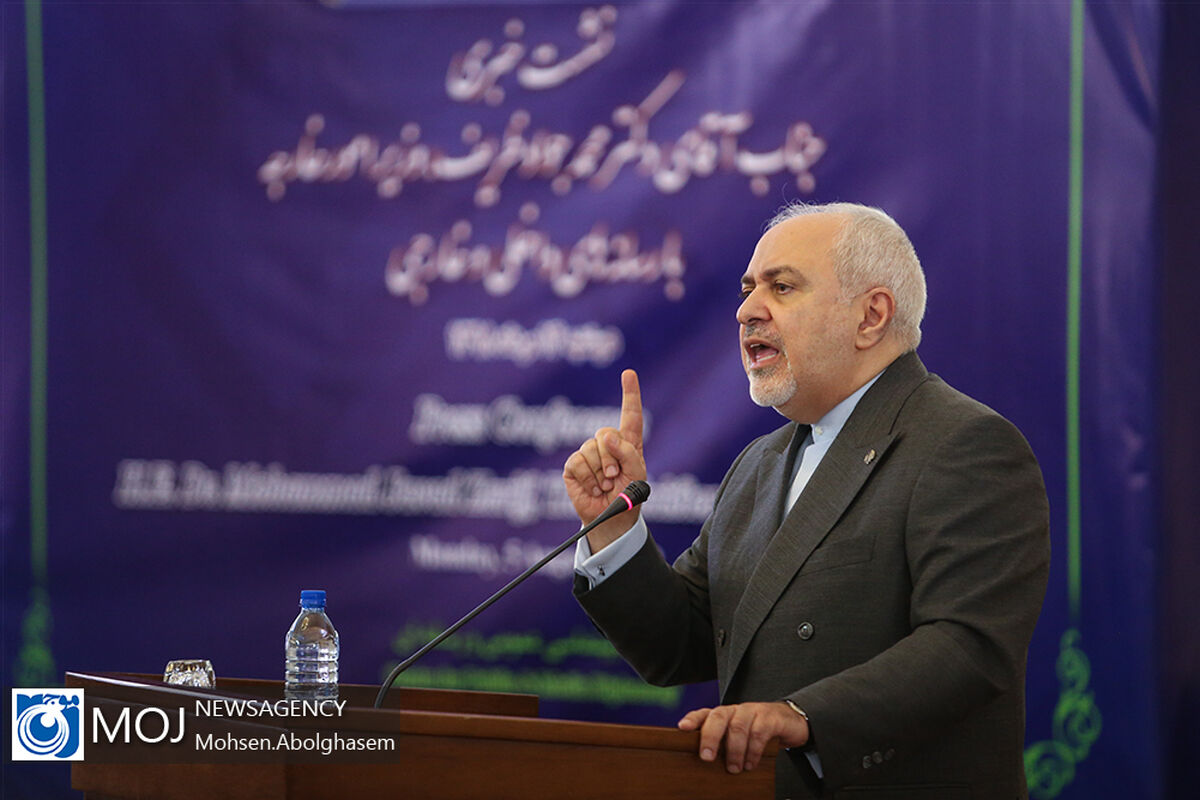 نشست خبری وزیر امور خارجه در روز خبرنگار