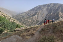 امدادرسانی به افراد گرفتار شده در ارتفاعات روستای سرپیر