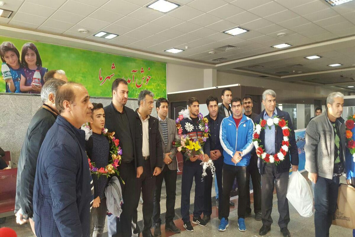 استقبال از کونگ فو کاران کرمانشاهی