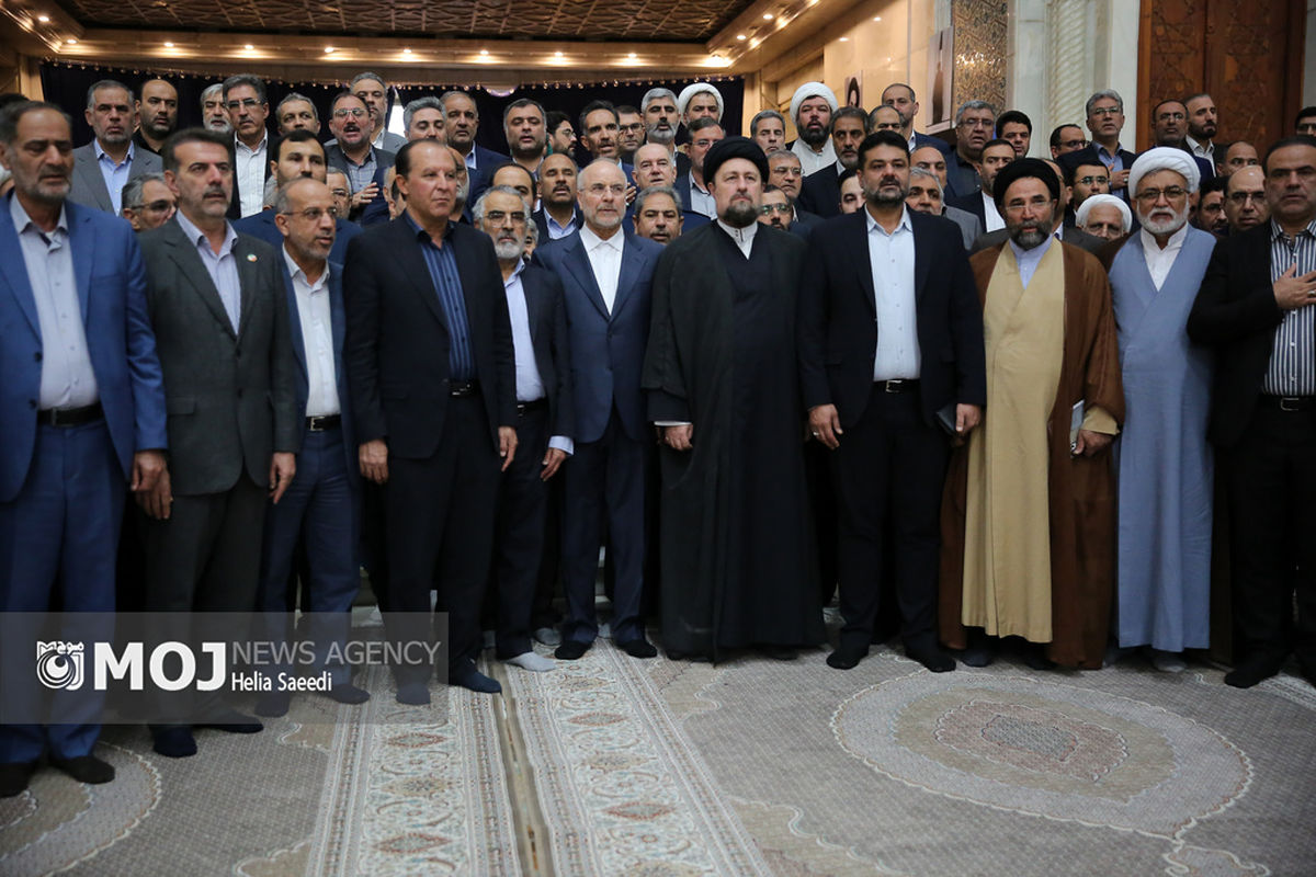 تجدید میثاق نمایندگان مجلس با امام راحل (ره)