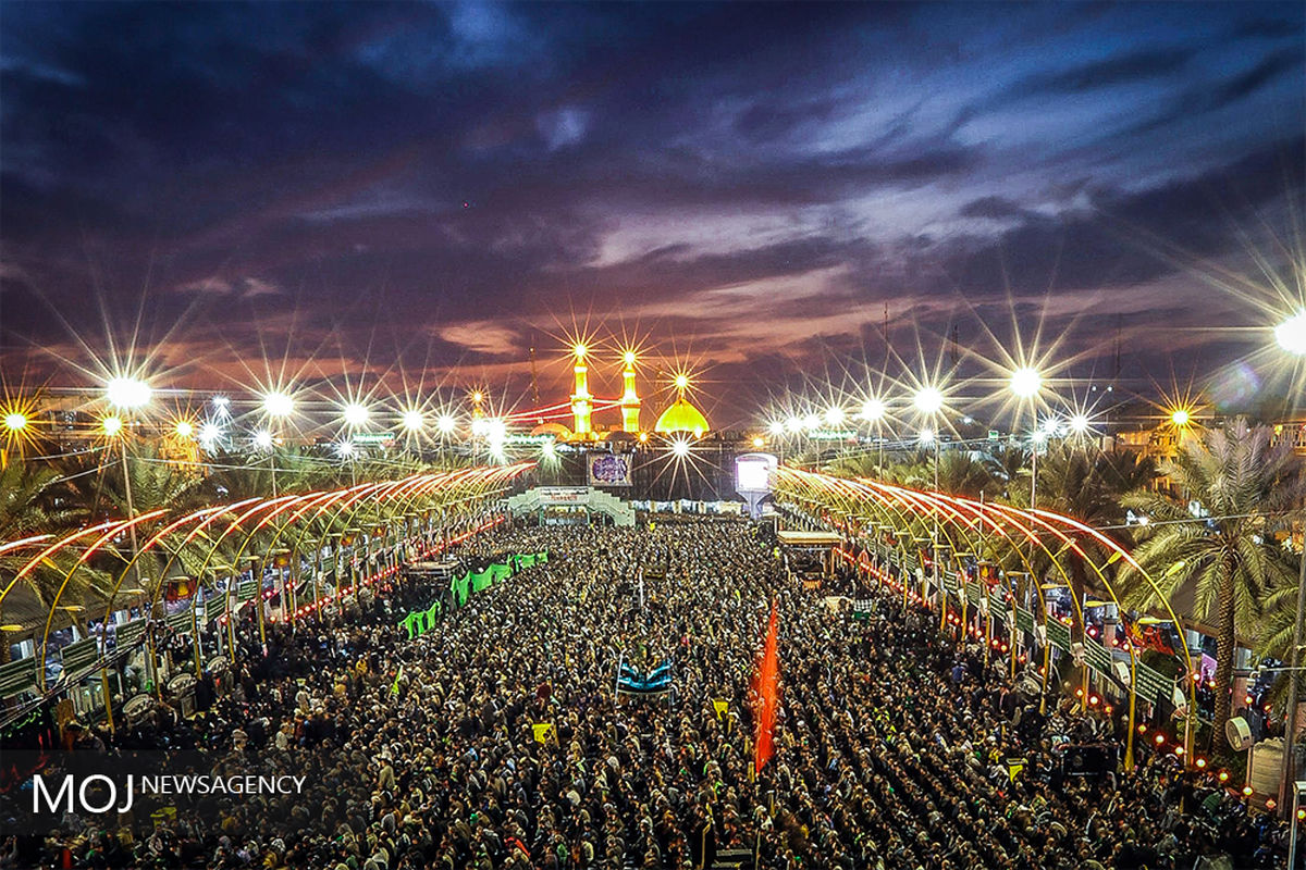 حال و هوای بین الحرمین در شب اربعین حسینی