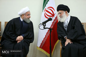 دیدار اعضای مجلس خبرگان رهبری با مقام معظم رهبری در 19 اسفند 96