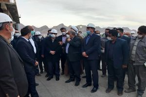 طرح توسعه معادن سرب و روی مهدی‌آباد مهریز افتتاح شد