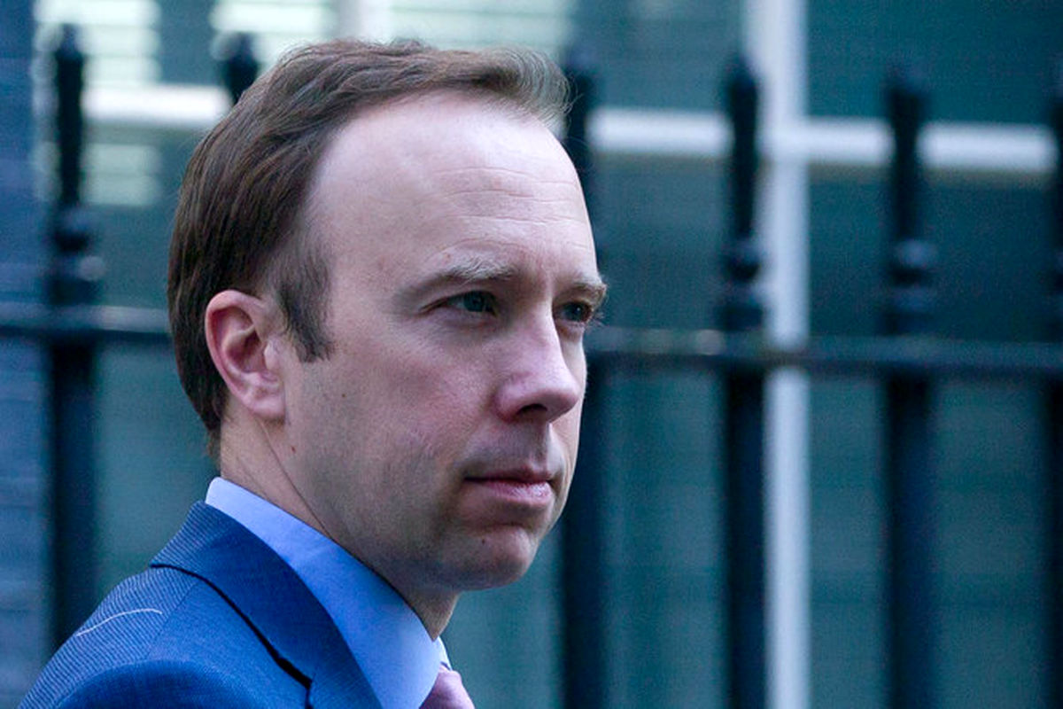 وزیر بهداشت انگلیس