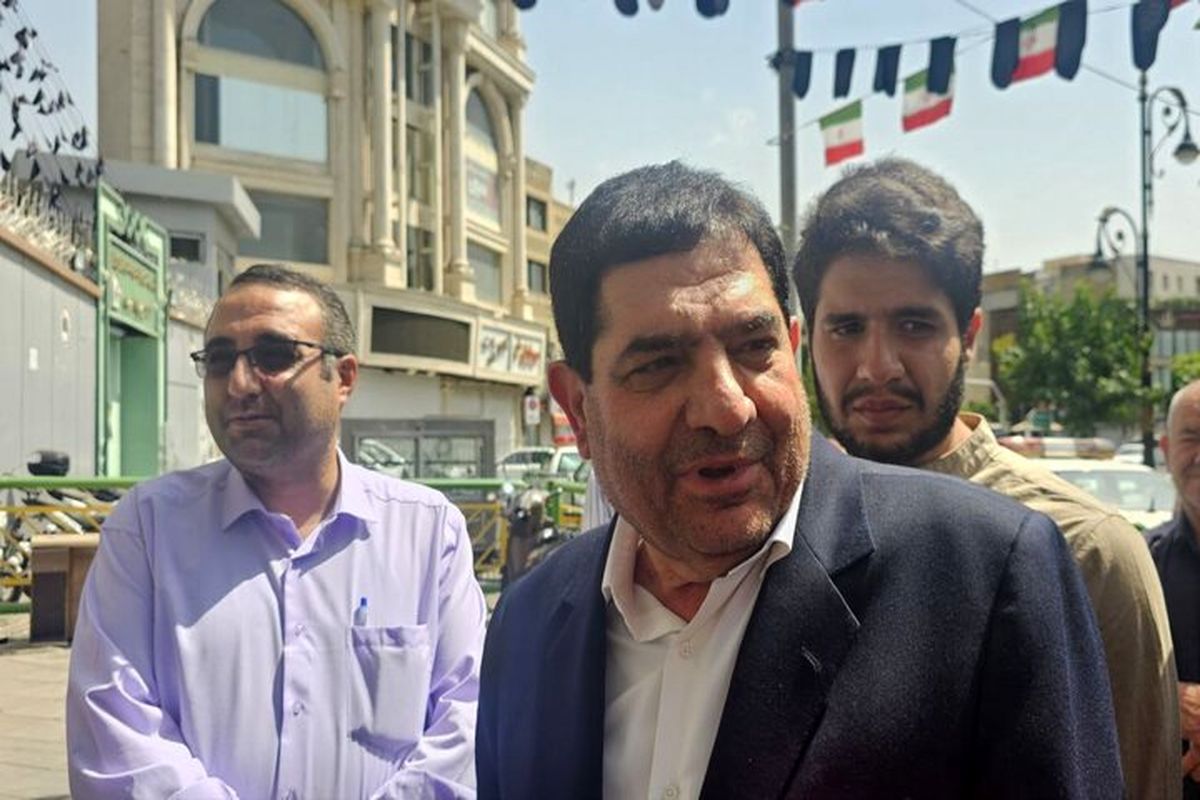 سرپرست ریاست جمهوری در مسجد النبی نارمک حضور یافت