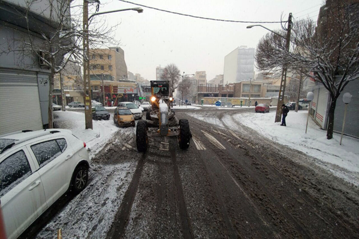 نیروی شهرداری کرمانشاه آماده بارندگی‌های زمستانی کرمانشاه