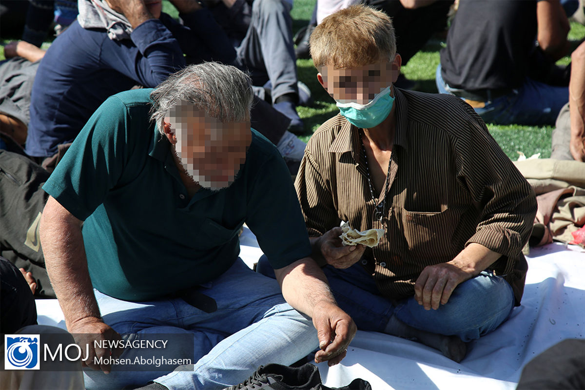 طرح جمع آوری معتادان متجاهر