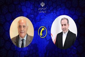 وزرای خارجه ایران و الجزایر با یکدیگر گفتگو کردند
