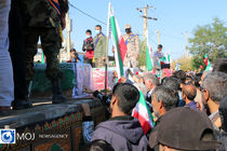 مردم کرمانشاه امروز میزبان ۷ شهید گمنام هشت سال دفاع مقدس بودند