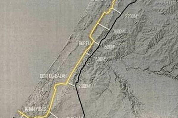 برنامه اسرائیل برای تصرف رسمی نیمی از نوار غزه