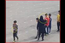 برخورد با فرد متخلف تنبیه بدنی دانش‌آموزان با شیلنگ در ملکان