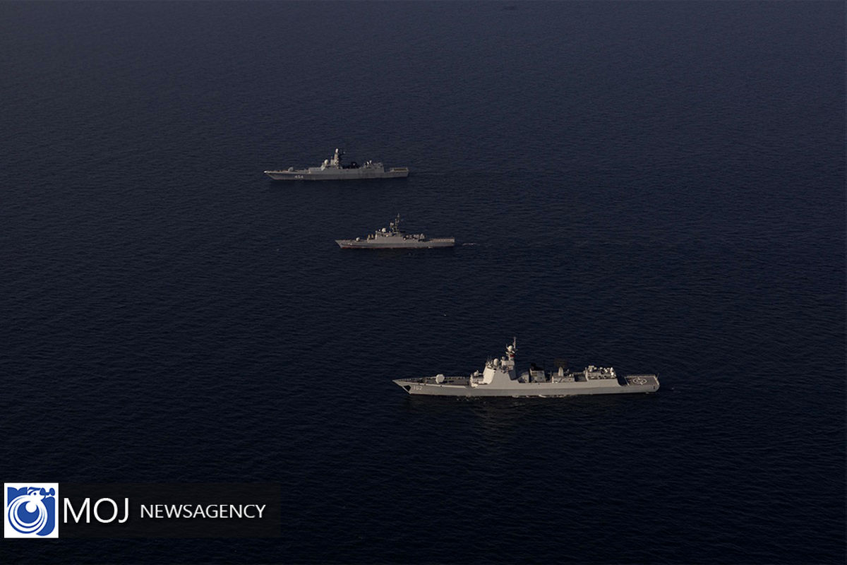 اولین روز رزمایش مرکب کمربند امنیت دریایی ۲۰۲۳ 