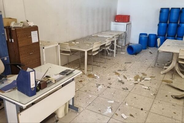 آسیب به خطوط تولید و آزمایشگاه‌های شرکت وابسته به هلال احمر در حملات تجاوز کارانه دشمنان
