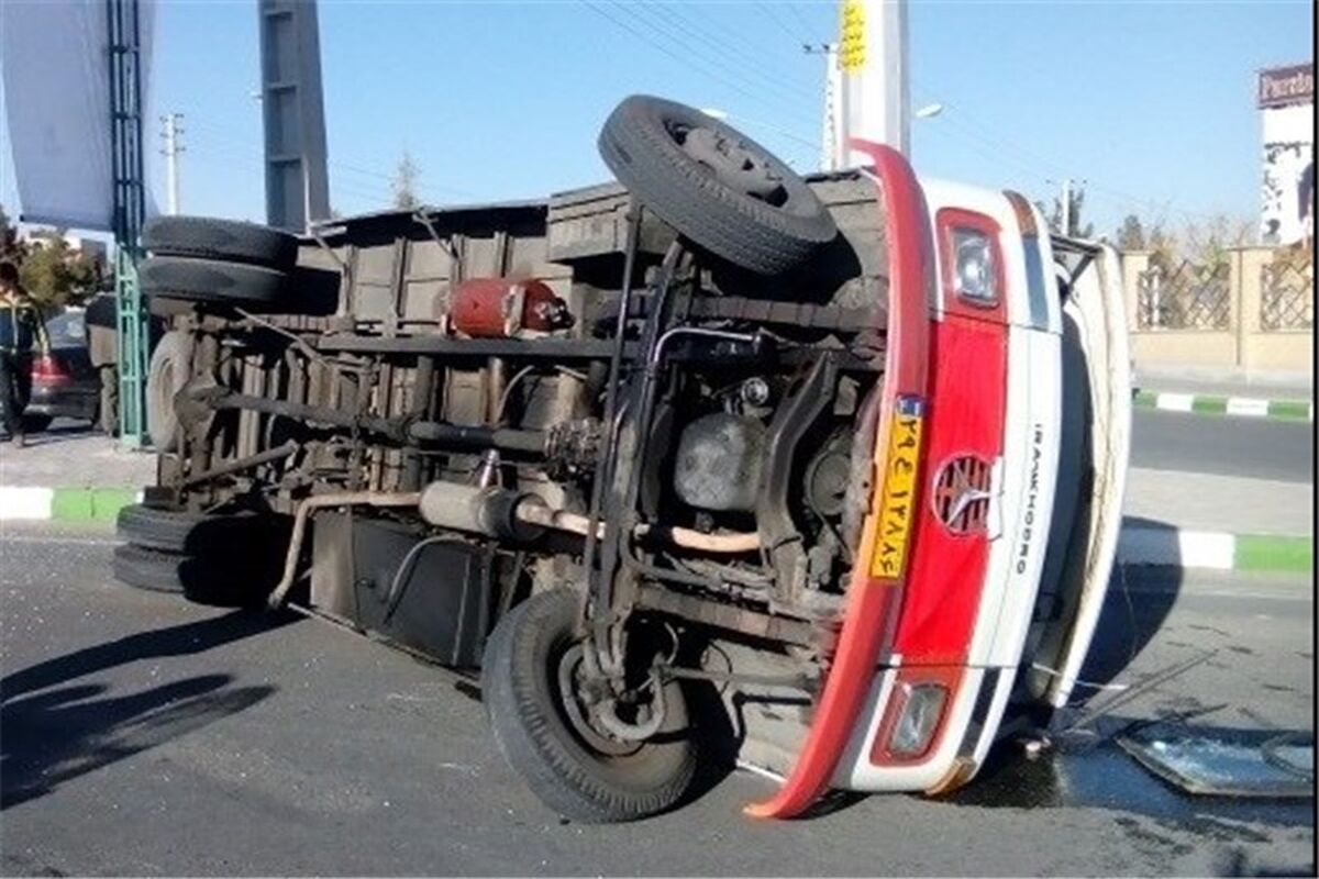 واژگونی خودرو