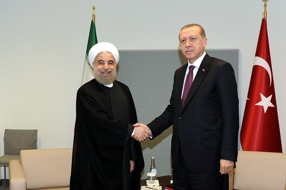 دیدار روحانی با اردوغان