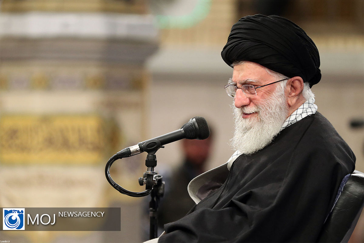 دیدار مداحان اهل‌بیت (ع) با مقام معظم رهبری