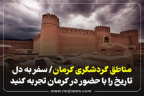 اینفوگرافیک/مناطق گردشگری کرمان