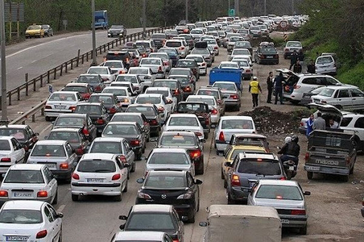 ترافیک جاده مازندران